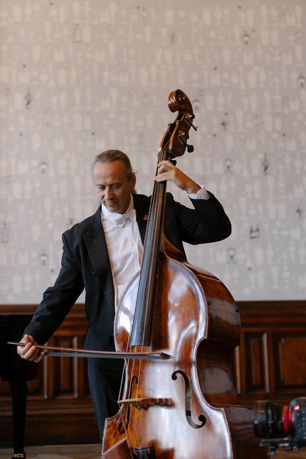 Aufnahmen des Ensembles im Salon Karlsplatz