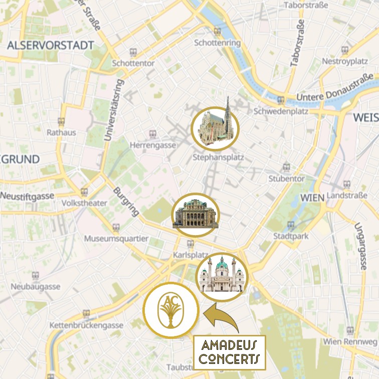 Karte zur Konzertlocation